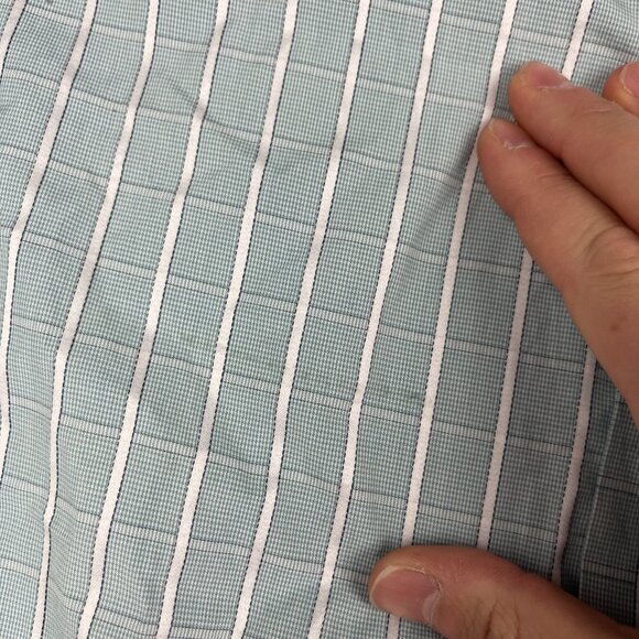 Lot of x2 Vintage Giorgio Armani Jeans Shirt Mens M Blue Plaid / Lined Read* - Picture 9 of 15